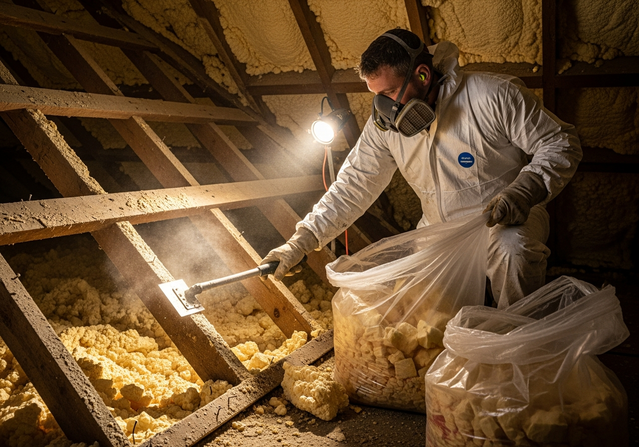 Safe Removal — Spray Foam Insulation UK