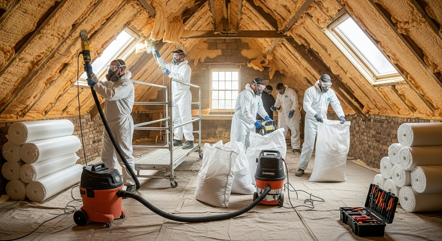 Spray Foam Removal — Spray Foam Insulation UK